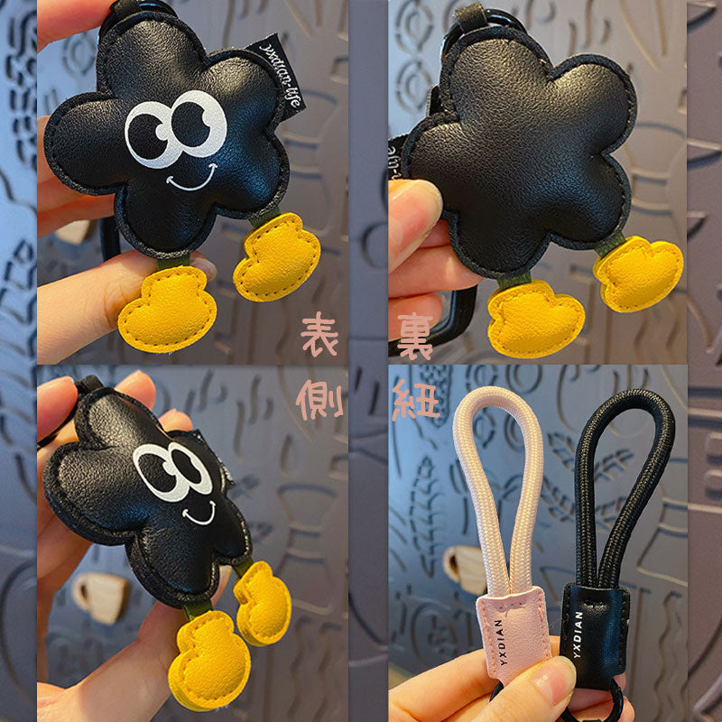 ハート 花 革 キーチャーム キーホルダー キーリング キーチェーン バッグチャーム ストラップ アクセサリー 紛失予防 かわいい ジュエリー 可愛い 雑貨 鍵 車 レディース カップル 小物 ギフト プレゼント