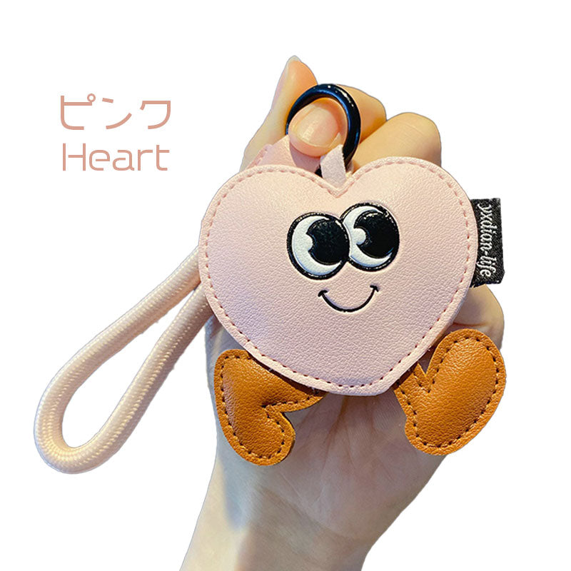 ハート 花 革 キーチャーム キーホルダー キーリング キーチェーン バッグチャーム ストラップ アクセサリー 紛失予防 かわいい ジュエリー 可愛い 雑貨 鍵 車 レディース カップル 小物 ギフト プレゼント