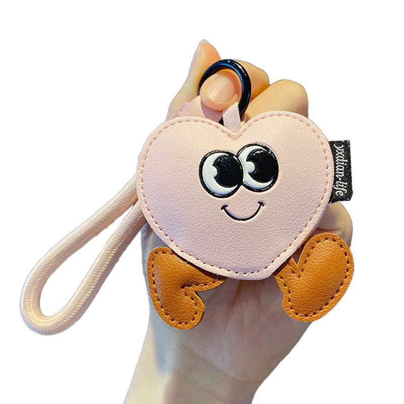 ハート 花 革 キーチャーム キーホルダー キーリング キーチェーン バッグチャーム ストラップ アクセサリー 紛失予防 かわいい ジュエリー 可愛い 雑貨 鍵 車 レディース カップル 小物 ギフト プレゼント