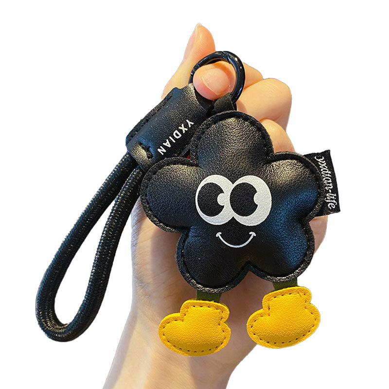 ハート 花 革 キーチャーム キーホルダー キーリング キーチェーン バッグチャーム ストラップ アクセサリー 紛失予防 かわいい ジュエリー 可愛い 雑貨 鍵 車 レディース カップル 小物 ギフト プレゼント