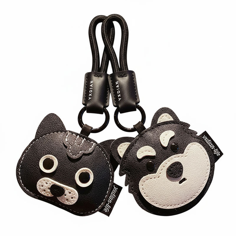 ネコ 黒 革 キーチャーム キーホルダー キーリング キーチェーン バッグチャーム ストラップ アクセサリー 紛失予防 かわいい ジュエリー 可愛い 雑貨 鍵 車 レディース カップル 小物 ギフト プレゼント