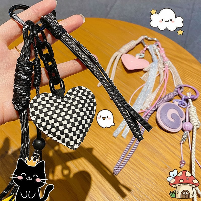 ハート G ピンク 革 キーチャーム キーホルダー キーリング キーチェーン バッグチャーム ストラップ アクセサリー 紛失予防 かわいい ジュエリー 可愛い 雑貨 鍵 車 レディース カップル 小物 ギフト プレゼント