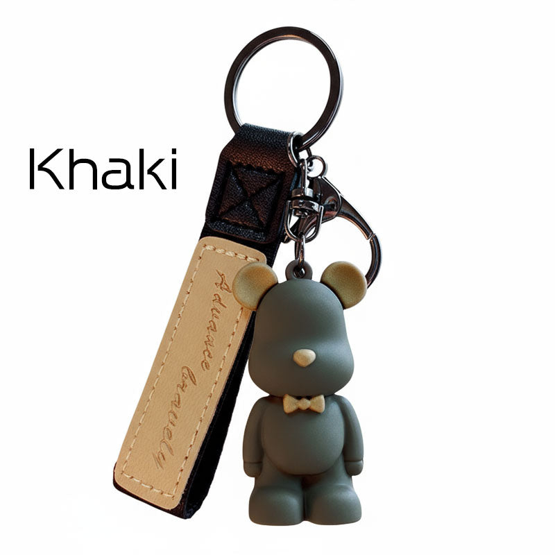 【アウトレット品】 クマ ちょうネクタイ キーチャーム キーホルダー キーリング キーチェーン バッグチャーム ストラップ アクセサリー 紛失予防 かわいい ジュエリー 可愛い 雑貨 鍵 車 レディース カップル 小物 ギフト プレゼント