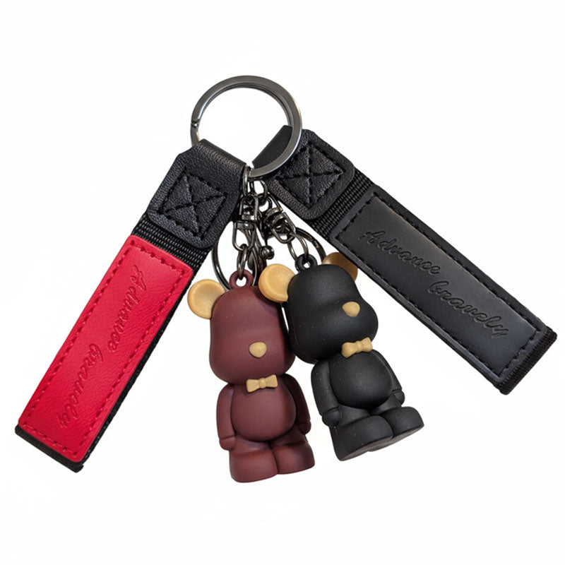 【アウトレット品】 クマ ちょうネクタイ キーチャーム キーホルダー キーリング キーチェーン バッグチャーム ストラップ アクセサリー 紛失予防 かわいい ジュエリー 可愛い 雑貨 鍵 車 レディース カップル 小物 ギフト プレゼント