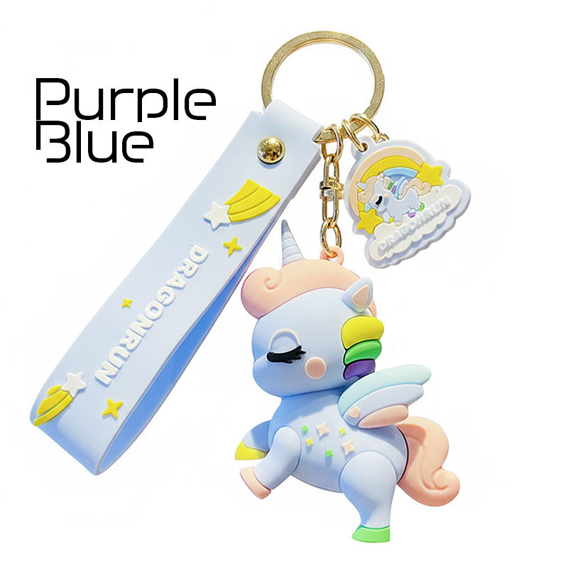 馬 ユニコーン キーチャーム キーホルダー キーリング キーチェーン バッグチャーム ストラップ アクセサリー 紛失予防 かわいい ジュエリー 可愛い 雑貨 鍵 車 レディース カップル 小物 ギフト プレゼント