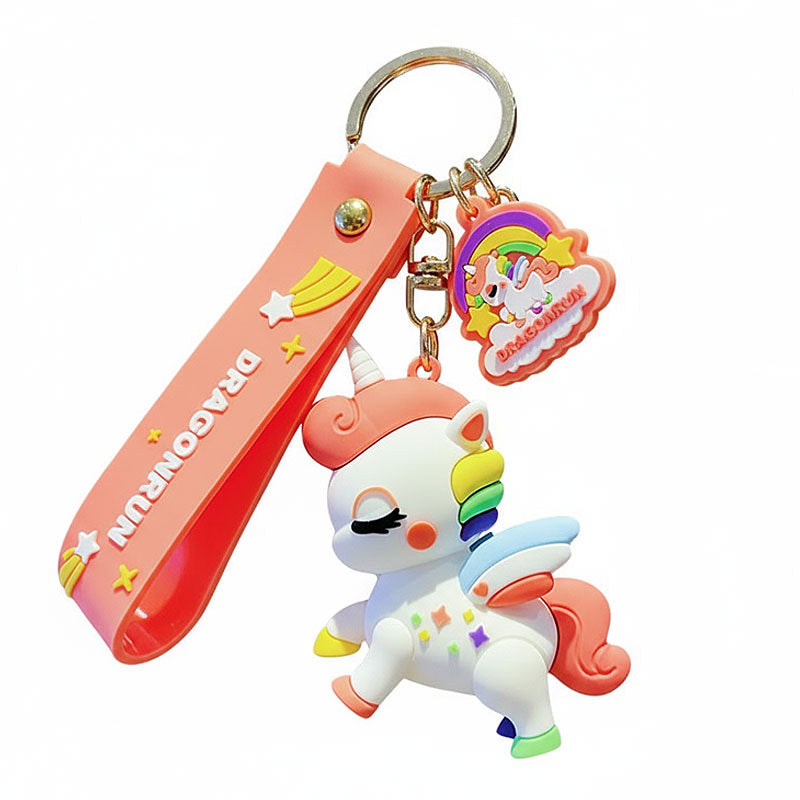 馬 ユニコーン キーチャーム キーホルダー キーリング キーチェーン バッグチャーム ストラップ アクセサリー 紛失予防 かわいい ジュエリー 可愛い 雑貨 鍵 車 レディース カップル 小物 ギフト プレゼント