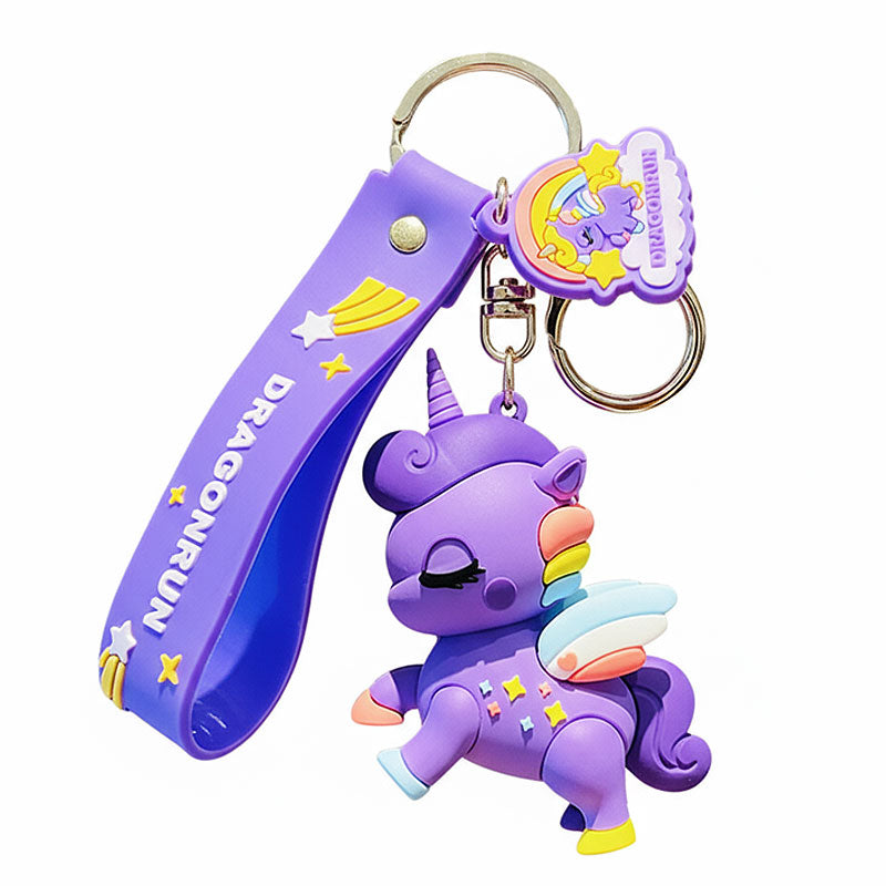 馬 ユニコーン キーチャーム キーホルダー キーリング キーチェーン バッグチャーム ストラップ アクセサリー 紛失予防 かわいい ジュエリー 可愛い 雑貨 鍵 車 レディース カップル 小物 ギフト プレゼント