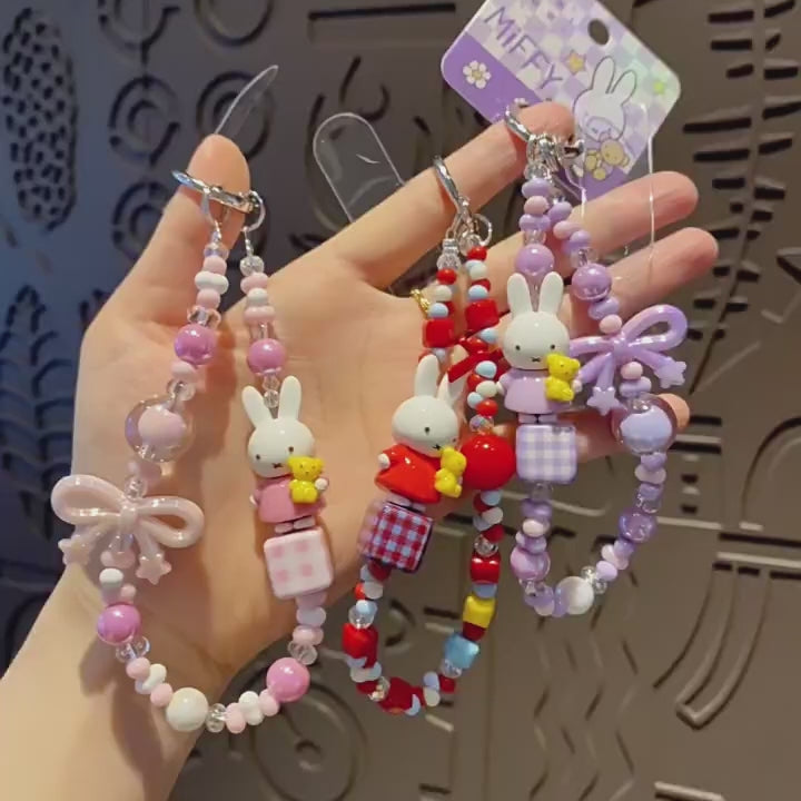 スマホ ストラップ かわいい ビーズ キーチャーム キーホルダー キーリング キーチェーン バッグチャーム ストラップ アクセサリー 紛失予防 かわいい ジュエリー 可愛い 雑貨 鍵 車 レディース カップル 小物 ギフト プレゼント