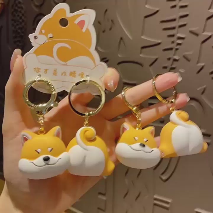 ペア 動物 キーチャーム キーホルダー キーリング キーチェーン バッグチャーム ストラップ アクセサリー 紛失予防 かわいい ジュエリー 可愛い 雑貨 鍵 車 レディース カップル 小物 ギフト プレゼント
